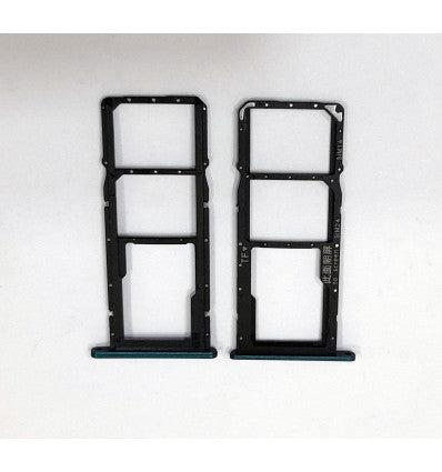 Soporte o bandeja dual sim verde para Huawei Y6P calidad premium