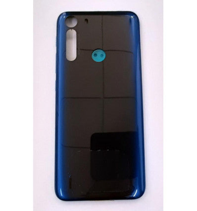 Tapa trasera o tapa bateria azul para Motorola Moto One Fusion Plus
