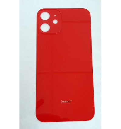 Tapa trasera o tapa bateria roja para Iphone 12 mini
