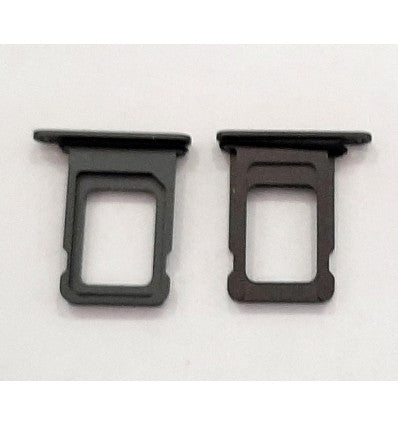 Soporte o bandeja single sim negra para IPhone 12 A2172 A2402 A2403 A2404 calidad premium