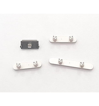 Set botones blancos para IPhone 12 A2176 A2399 A2398 A2400 12 Mini A2172 A2403 A2402 A2404 calidad premium