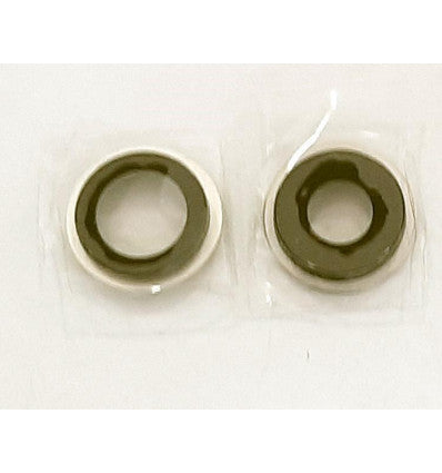 Set 2 cubierta camara blanca para IPhone 12 A2176 A2399 A2398 A2400 12 Mini A2172 A2403 A2402 A2404 calidad premium