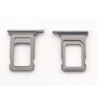 Soporte o bandeja single sim negra para IPhone 12 Pro A2407 A2341 A2406 A2408 IPhone 12 Pro Max A2342 A2410 A2411 A