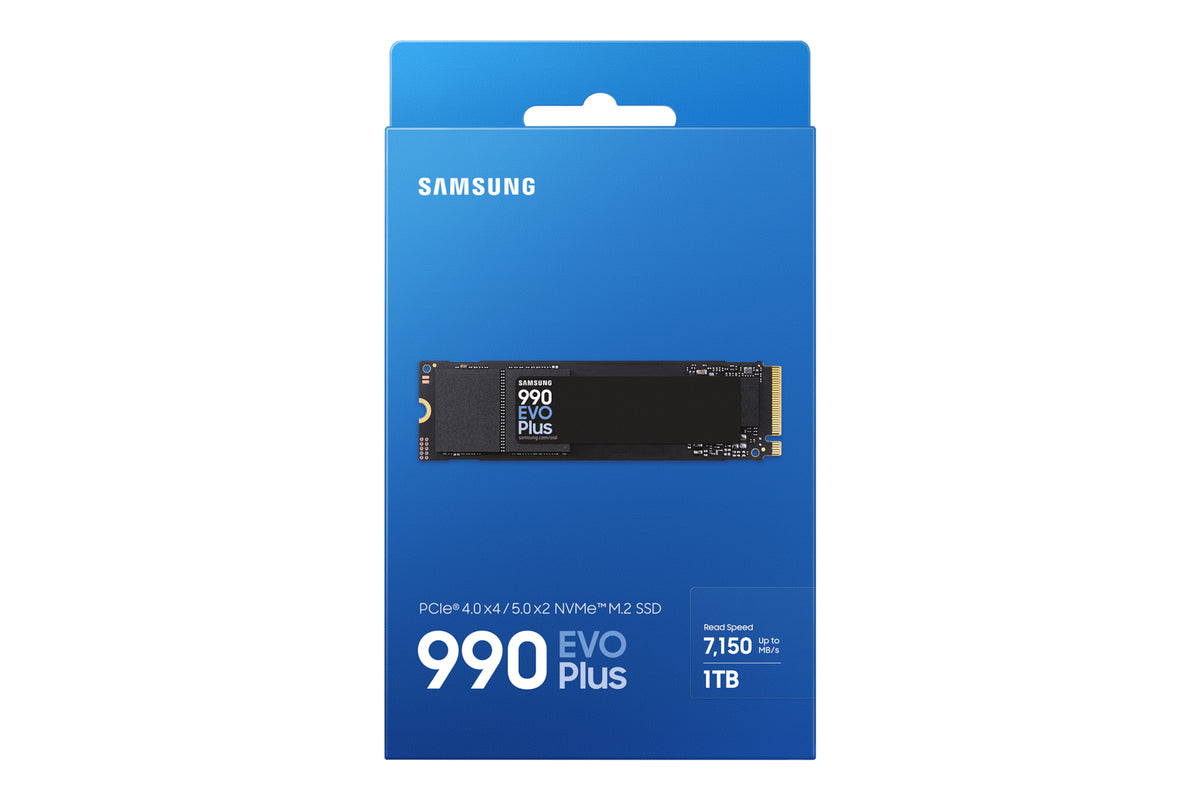 Samsung M.2 NVMe - 1TB - 990 EVO Plus - 7150/6300