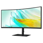 Monitor Profesional Ultraparonámico Curvo Samsung ViewFinity S6 S34C652UAU 34"/ UWQHD/ Multimedia/ Regulable en Altura/ Negro - PixelPlaza
