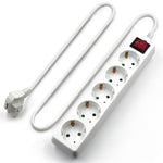 Regleta Ewent 5 tomas shucko 16a interruptor