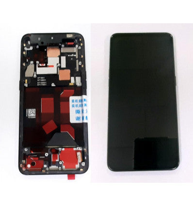 Pantalla LCD para Oppo Reno 10x Zoom mas tactil negro mas marco negro calidad premium remanufacturado