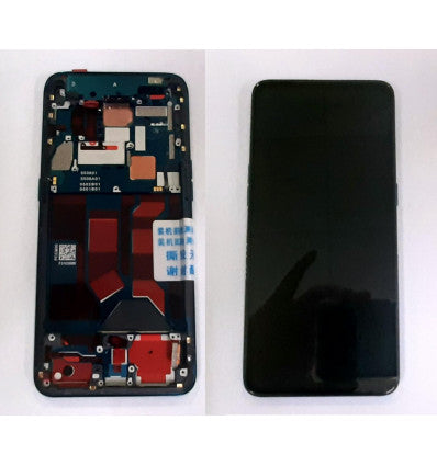 Pantalla LCD para Oppo Reno 10x Zoom mas tactil negro mas marco verde calidad premium