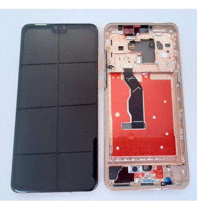 Pantalla lcd calidad oled para Huawei Mate 30 mas tactil negro mas marco dorado compatible TAS-AL00 TAS-L09 TAS-L29