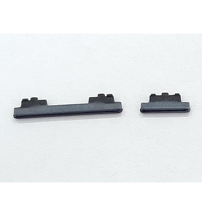 Set 2 botones negros para Samsung Galaxy S20 FE 4G SM-G780B G780B G780 calidad premium