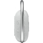 Altavoz con Bluetooth JBL Clip 4/ 5W/ 1.0/ Blanco - PixelPlaza