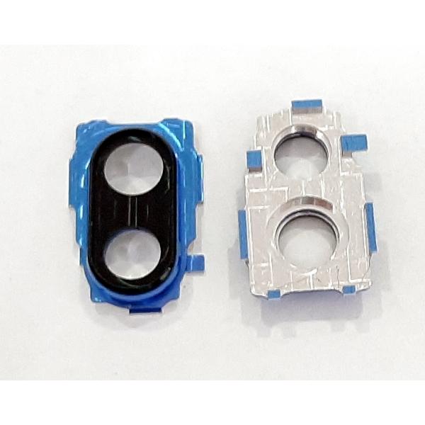 Cubierta camara azul para Xiaomi Redmi note 7 mas cristal calidad premium