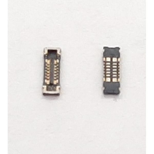 Conector FPC boton power 10 pin en placa para IPhone X A1865 A1901 A1902 calidad premium