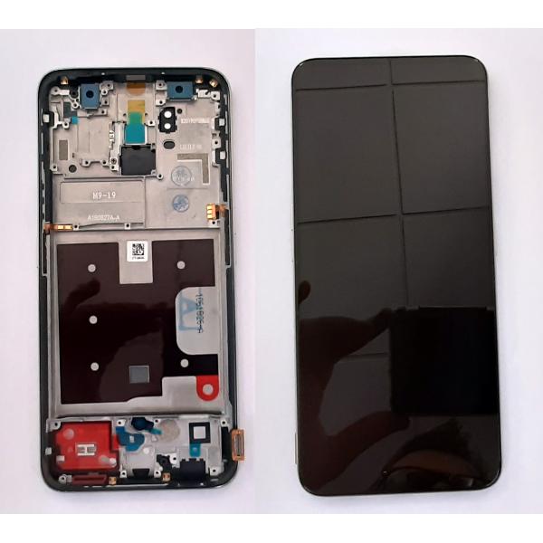Pantalla lcd para Oppo Reno 2Z mas tactil negro mas marco plata compatible