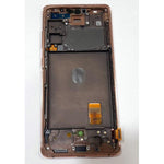 Pantalla lcd para Samsung Galaxy S20 FE 4G SM-G780 S20 FE 5G SM-G781 mas tactil negro mas marco Cloud Orange