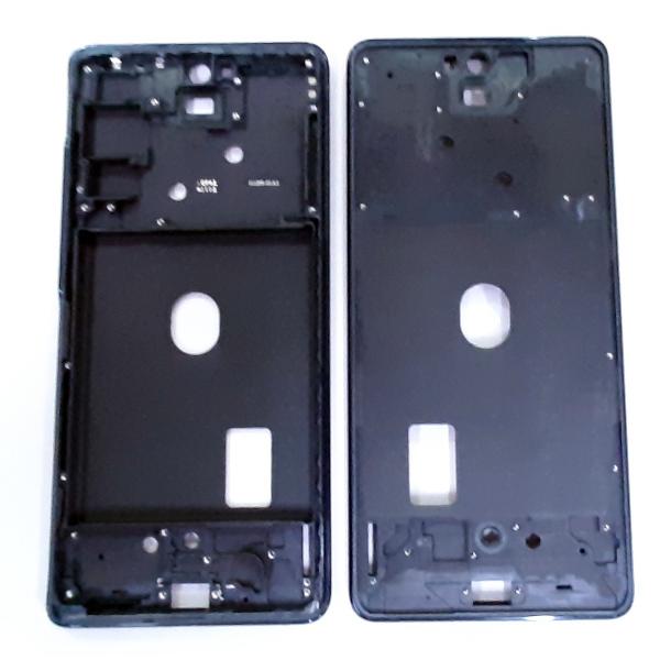 Carcasa central o marco negro para Samsung Galaxy S20 FE 4G SM-G780 S20 FE 5G SM-G781 calidad premium