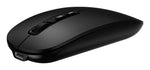 Mouse raton Coolbox ia w02 negro 1600 dpi inalambrico rf+bt