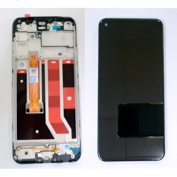 Pantalla lcd para Oppo Reno A53 2020 mas tactil negro mas marco negro calidad premium