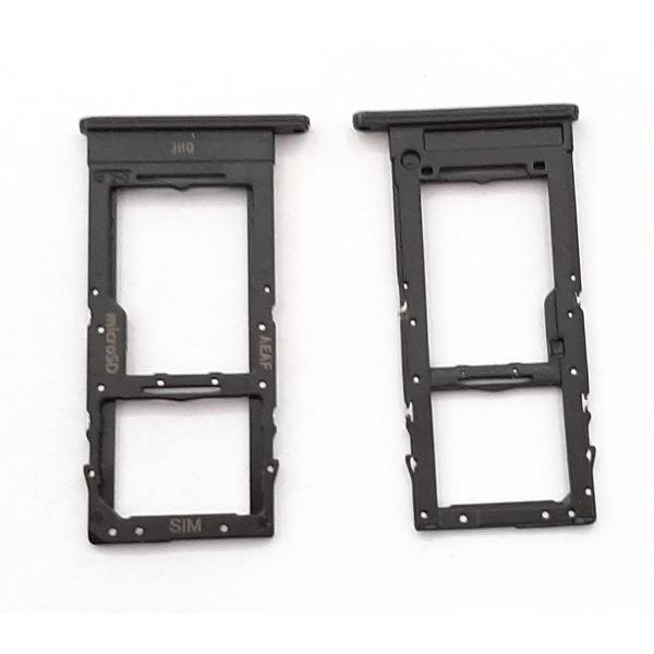 Soporte o bandeja SIM negra single sim para Samsung Galaxy A51 5G calidad premium