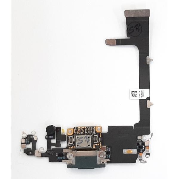 Flex puerto carga verde para IPhone 11 Pro A2160 A2215 A2217 calidad premium