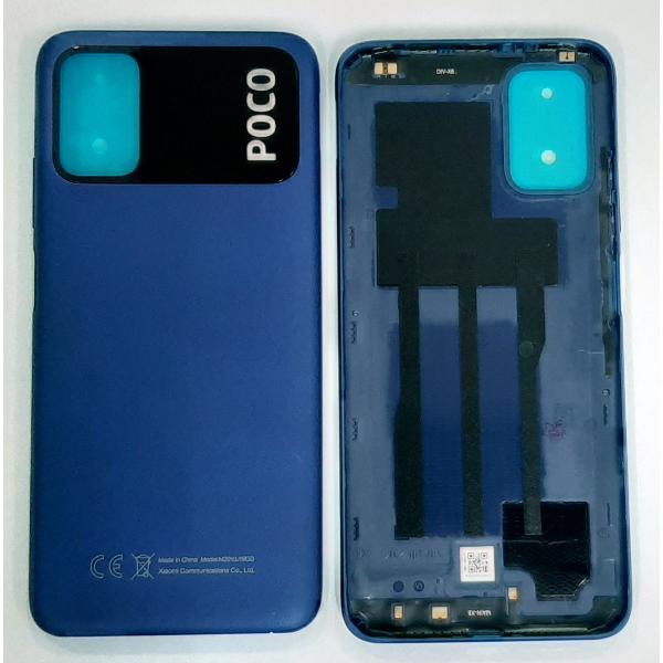 Tapa trasera o tapa bateria azul para Xiaomi Poco M3