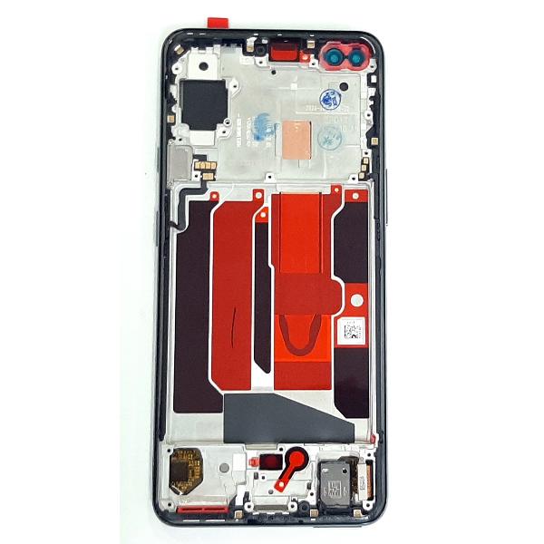 Pantalla lcd para Oneplus Nord mas tactil negro mas marco gris calidad premium