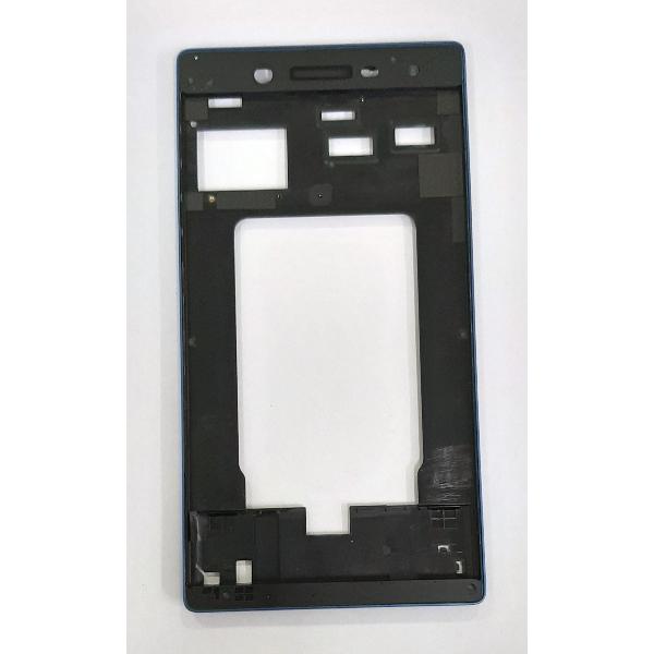 Carcasa frontal o marco azul para Lenovo Tab 3 730f calidad premium