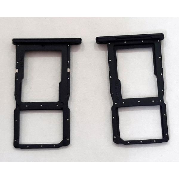 Soporte o bandeja dual sim azul para Huawei MatePad T 10S AGS3-W09 calidad premium