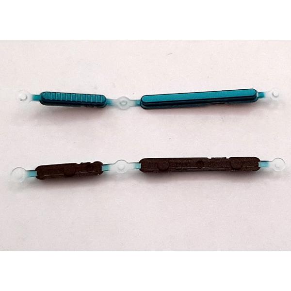 Set botones azules para Motorola Moto G8 Power Lite calidad premium