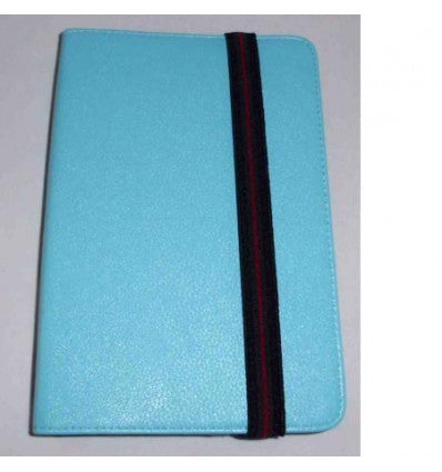 Funda Tablet Univ. 8" liso azul celeste Velcro Restraint Sys