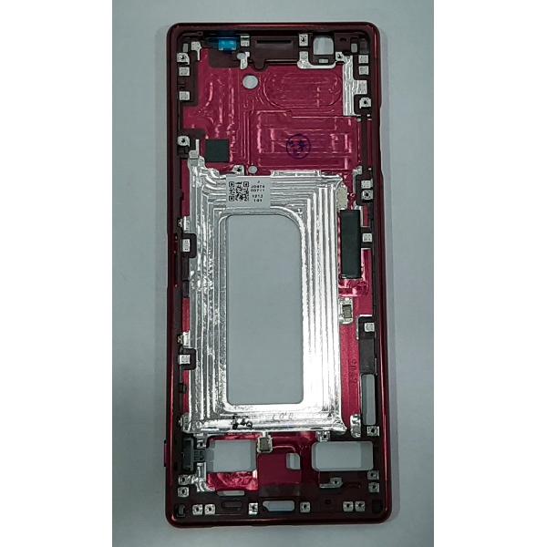 Carcasa central o marco rojo para Sony Xperia 5 II calidad premium