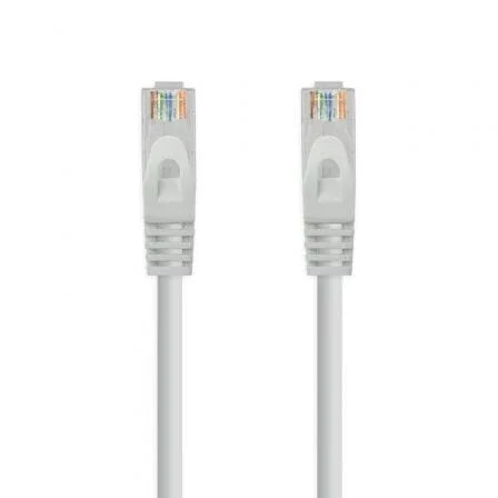 Cable de Red RJ45 UTP Nanocable 10.20.1805 Cat.6A/ 5m/ Gris - PixelPlaza