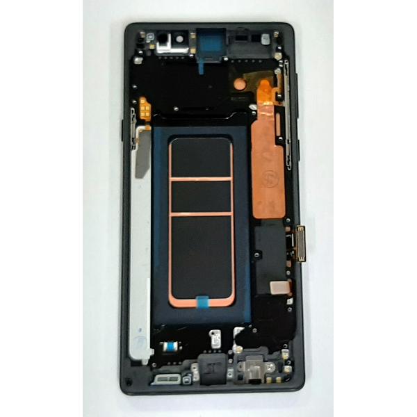 Pantalla lcd calidad oled para Samsung Note 9 N960F mas tactil negro mas marco negro compatible