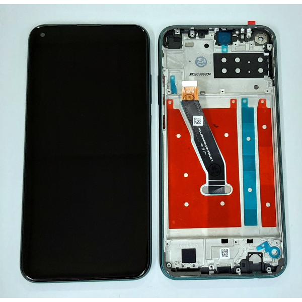 Pantalla lcd para Huawei Y7P mas tactil negro mas marco verde calidad premium