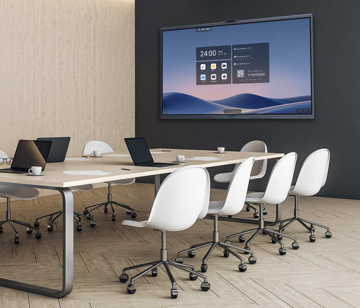 Maxhub V7550 pizarra blanca interactiva 190,5 cm (75") 3840 x 2160 Pixeles Pantalla táctil Gris