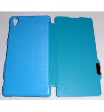 Sony Xperia Z1 L39H Flip Cover con iman Azul celeste