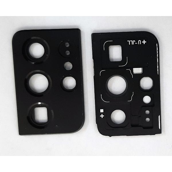 Cubierta camara negra para Samsung Galaxy S21 Ultra 5G calidad premium
