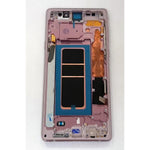 Pantalla lcd calidad oled para Samsung Galaxy Note 9 N960Fmas tactil negro mas marco purpura compatible