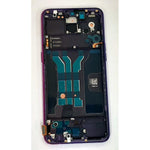 Pantalla lcd para Oppo R17 mas tactil negro mas marco azul compatible