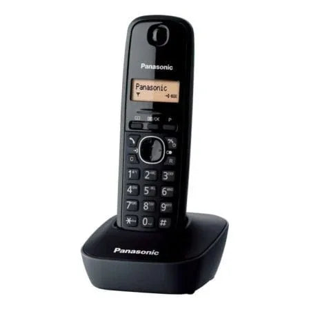 Teléfono Inalámbrico Panasonic KX-TG1611/ Negro - PixelPlaza