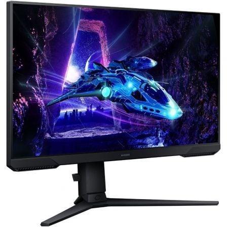 Monitor Gaming Samsung Odyssey G3 S24DG300EU/ 24"/ Full HD/ 1ms/ 180Hz/ VA/ Regulable en altura/ Negro - PixelPlaza