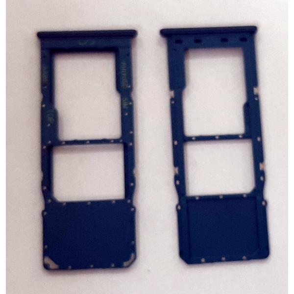 Soporte o bandeja single sim azul para Samsung A12 SM-A125F calidad premium SM-125M SM-125M/DS SM-125F/DSN