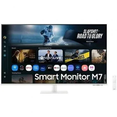 Smart Monitor Samsung M7 S32FM701UU 32"/ 4K/ Multimedia/ Smart TV/ Blanco - PixelPlaza