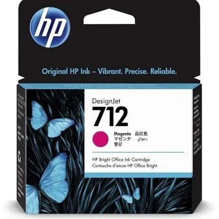 Cartucho de Tinta Original HP nº712/ Magenta - PixelPlaza
