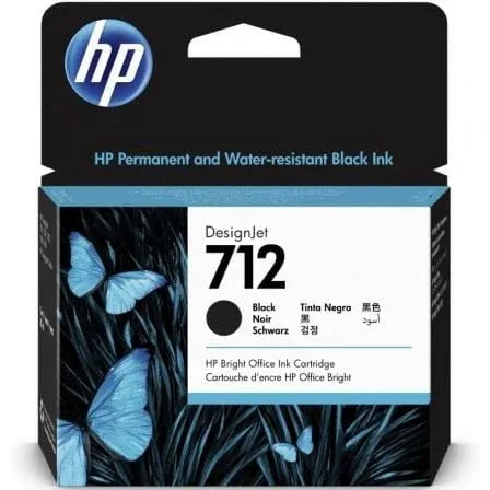 Cartucho de Tinta Original HP nº712/ Negro - PixelPlaza