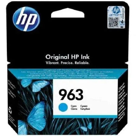 Cartucho de Tinta Original HP nº963/ Cian - PixelPlaza