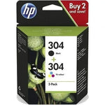 Cartucho de Tinta Original HP nº304 Multipack/ Negro/ Tricolor - PixelPlaza