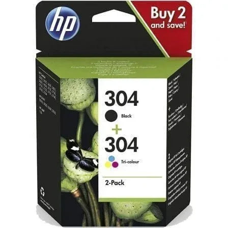 Cartucho de Tinta Original HP nº304 Multipack/ Negro/ Tricolor - PixelPlaza