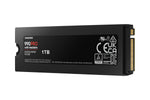 Disco duro interno solido SSD Samsung mz - v9p1t0cw - 990 pro - heatsink - 1TB - NVMe M.2