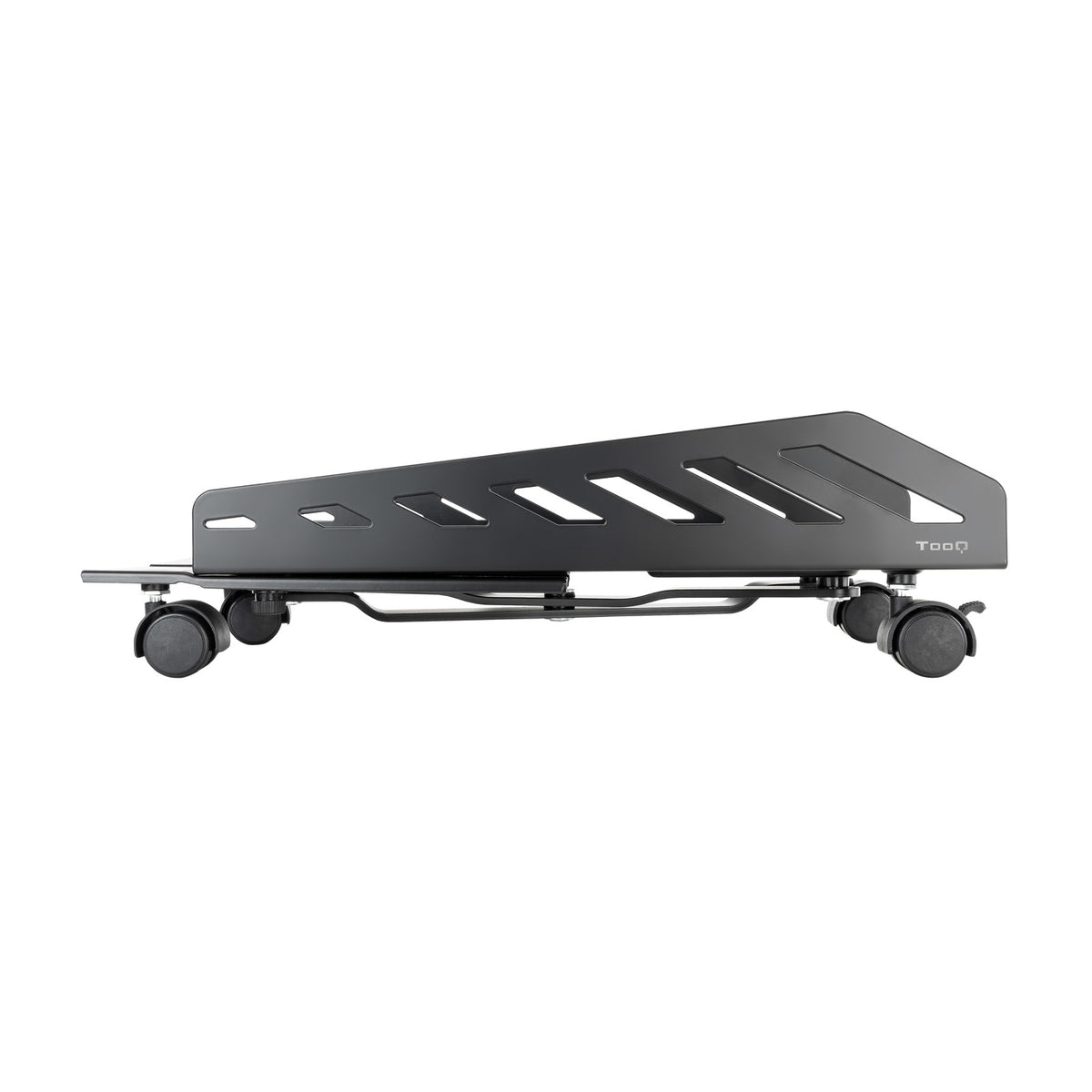 Soporte de suelo con ruedas Tooq para cpu umcs0024 - b metalico carga maxima 25kg